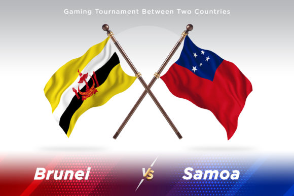 Brunei Versus Samoa Two Flags: A Study in Symbolism and National Identity