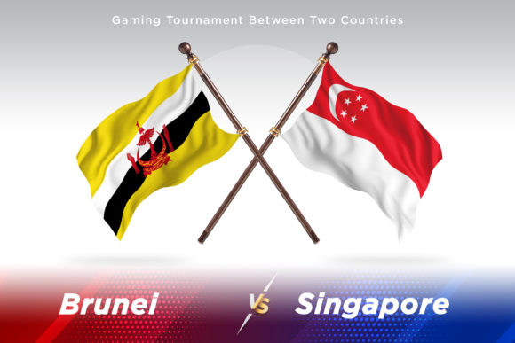 Brunei Versus Singapore Two Flags: Design Insights