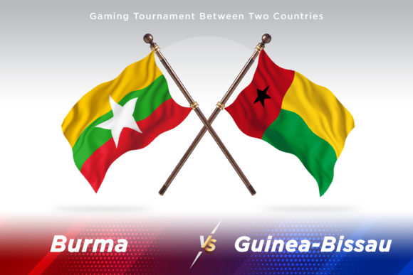 Burma Versus Guinea-Bissau Two Flags: A Comparative Look