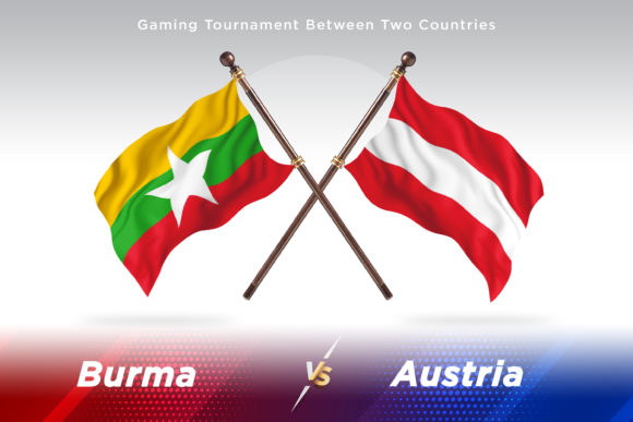 Burma vs Austria: Two Red‑and‑White Flags Compared